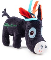 Lilliputiens minifiguur ezel Ignace pluche speelgoed knuffel