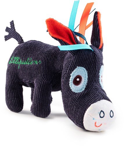 Lilliputiens minifiguur ezel Ignace pluche speelgoed knuffel