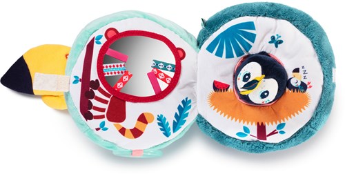 Lilliputiens toucan de découverte Pablo jouet d'activité en peluche multicolore-2