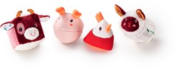 Lilliputiens jouet set formes de ferme - hochets colorés