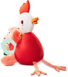 Lilliputiens jouet multi-activités Poule Paulette peluche sensorielle