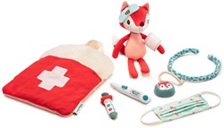 Lilliputiens trousse de docteur avec accessoires et peluche Alice renard