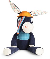 Lilliputiens âne en peluche Ignace extra grand - jouet en peluche 95 cm