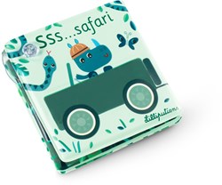Lilliputiens panneau de bain magique safari jouet de bain livre de recherche