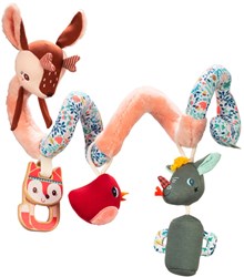 Lilliputiens - Activiteitenspiraal Bos - Zintuiglijk Speelgoed voor Baby's - Multicolor