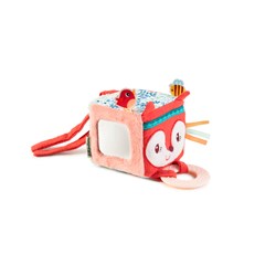 Lilliputiens activiteitenkubus Alice - educatief babyspeelgoed met texturen en motieven