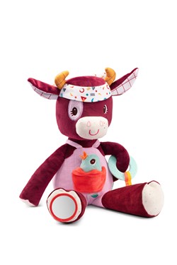 Lilliputiens multi-activiteiten koe Rosalie pluche speelgoed sensorisch