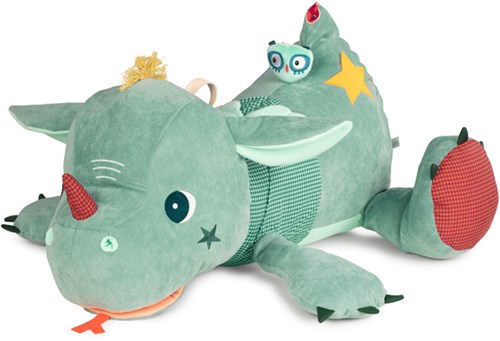 Lilliputiens peluche dragon Gardien de Trésors Joe - 90 cm - Jouet d'activité
