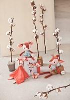 Lilliputiens muziekknuffel eco Stella - hertje met panfluit en zachte melodie-3