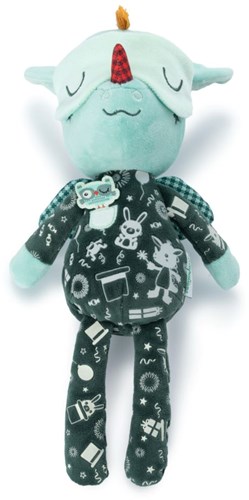 Lilliputiens peluche compagnon de sommeil Joe - Pyjama phosphorescent - 30 cm-2