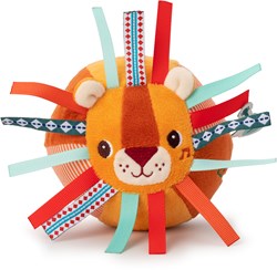 Lilliputiens balle Jack le Lion - balle douce pour bébés et tout-petits