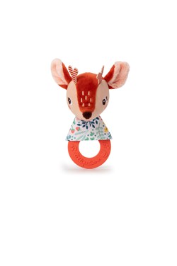Lilliputiens - Bijtringrammelaar Stella Het Hertje - Baby rammelaar bijtspeelgoed
