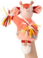 Lilliputiens handpop Pompon Stella - zachte pop voor rollenspel en verhalen-2