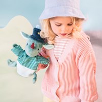 Lilliputiens handpop magische goochelaar Joe - kleurrijk speelgoed voor fantasierijk spel-3