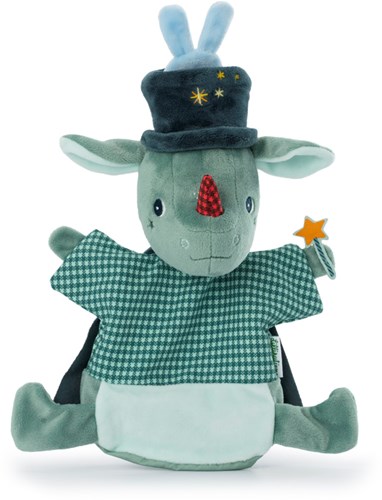 Lilliputiens handpop magische goochelaar Joe - kleurrijk speelgoed voor fantasierijk spel