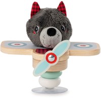 Lilliputiens - Vliegtuig knuffel speelgoed Louis - kleurrijk baby speelgoed