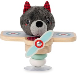 Lilliputiens - Vliegtuig knuffel speelgoed Louis - kleurrijk baby speelgoed