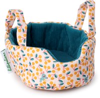Lilliputiens kat knuffel Jeanne met mandje - interactief speelgoed-3