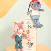 Lilliputiens knuffelkat Jeanne in geschenkdoos - zachte pluche baby knuffel-3