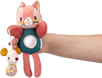 Lilliputiens activiteiten handpop kat Jeanne - educatief baby speelgoed-2