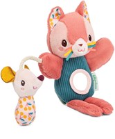 Lilliputiens activiteiten handpop kat Jeanne - educatief baby speelgoed
