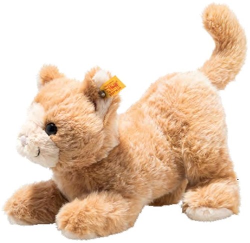 Steiff chat en peluche Cassie orange - peluche 26 cm certifiée CE-2