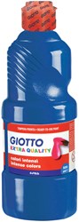 Giotto plakkaatverf ultramarijn blauw 500ml extra kwaliteit