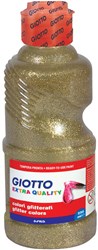 Giotto peinture gouache pailletée or 250ml - peinture créative enfant