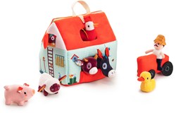 Lilliputiens jouet ferme - Ma première ferme - ensemble de jeu en tissu
