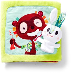 Lilliputiens - Livre - Lapin dentiste livre cartonné interactif pour enfants