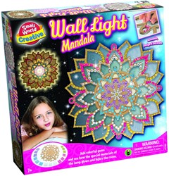 Mandala wandlamp creatieve DIY-kit multicolor knutselpakket