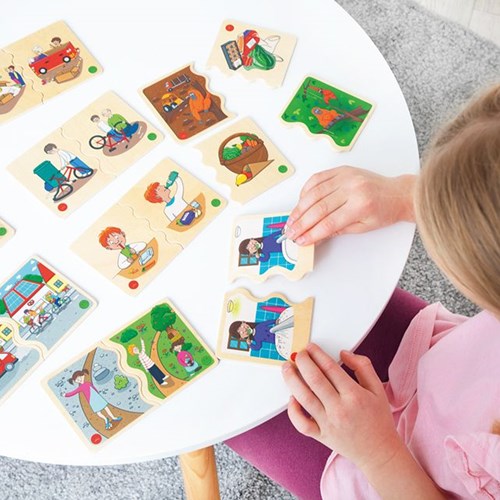 Beleduc educatief spel What can I do - kartonnen kinderspel