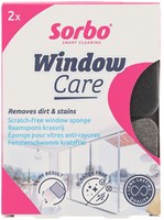 Sorbo lot de 2 éponges pour vitres - nettoyage sans traces