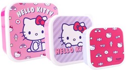Vadobag Hello Kitty lunchbox 3-in-1 snackbox set voor kinderen