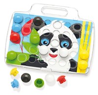 Quercetti jouet mosaïque Pixel Junior mosaïque à boutons colorée