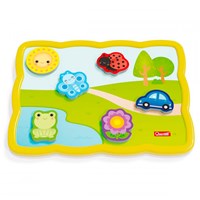 Quercetti magnetische vormenpuzzel dieren en kleuren voor kinderen-3