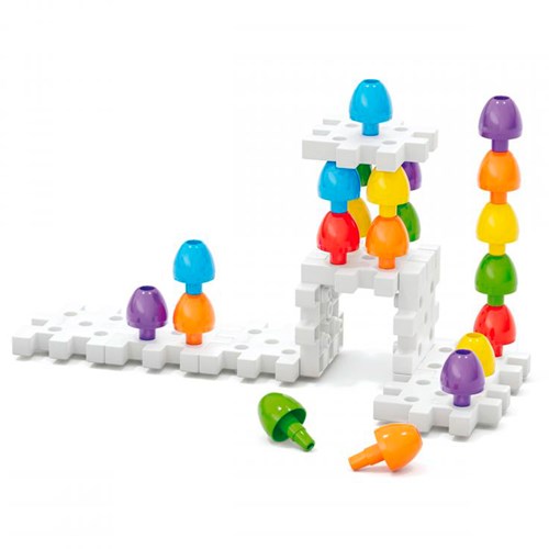 Quercetti jeu de chevilles jumbo 45 pièces développement moteur-3