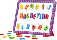 Quercetti magneetbord educatief speelgoed met magneetletters multicolor-2