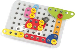 Quercetti bouwset Tecno Jumbo Starter Set 52-delig constructiespeelgoed