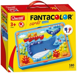Quercetti jouet mosaïque animaux - Fantacolor 180pcs créatif