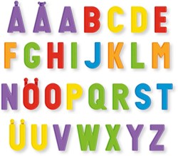 Quercetti Magneet Tablet Basis Letters
