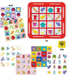 Quercetti jeu de mémoire abeille jouet éducatif pour enfants