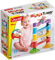 Quercetti knikkerbaan Migoga Toren met geluid - kleurrijk speelgoed