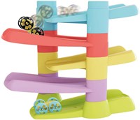 Quercetti circuit Flip-car Eco jouet piste multicolore 18m+-3