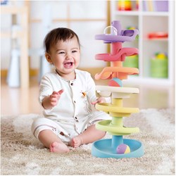 Quercetti Play Eco+ Spiraaltoren (10-delig)