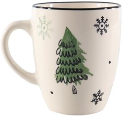 Mok kerstboom deco 350ml
