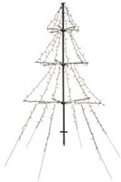 Svenska Living kerstboom LED buitenverlichting 180 cm warm wit timer