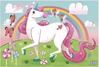 Clementoni puzzle licorne 104 pièces - puzzle jouet fantaisie-2