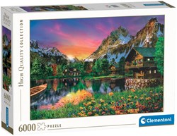 Clementoni Puzzel Alpine Lake, 6000st.