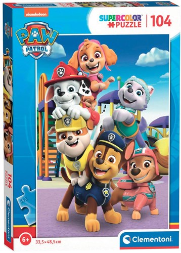 Clementoni puzzle Pat' Patrouille - 104 pièces carton jeu enfant